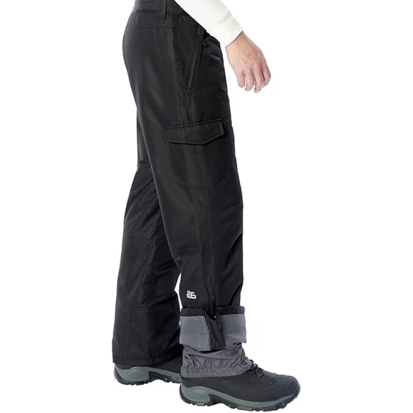 Arctix Men's Navy Blue Insulated Snow Pants - Picture 5 of 10